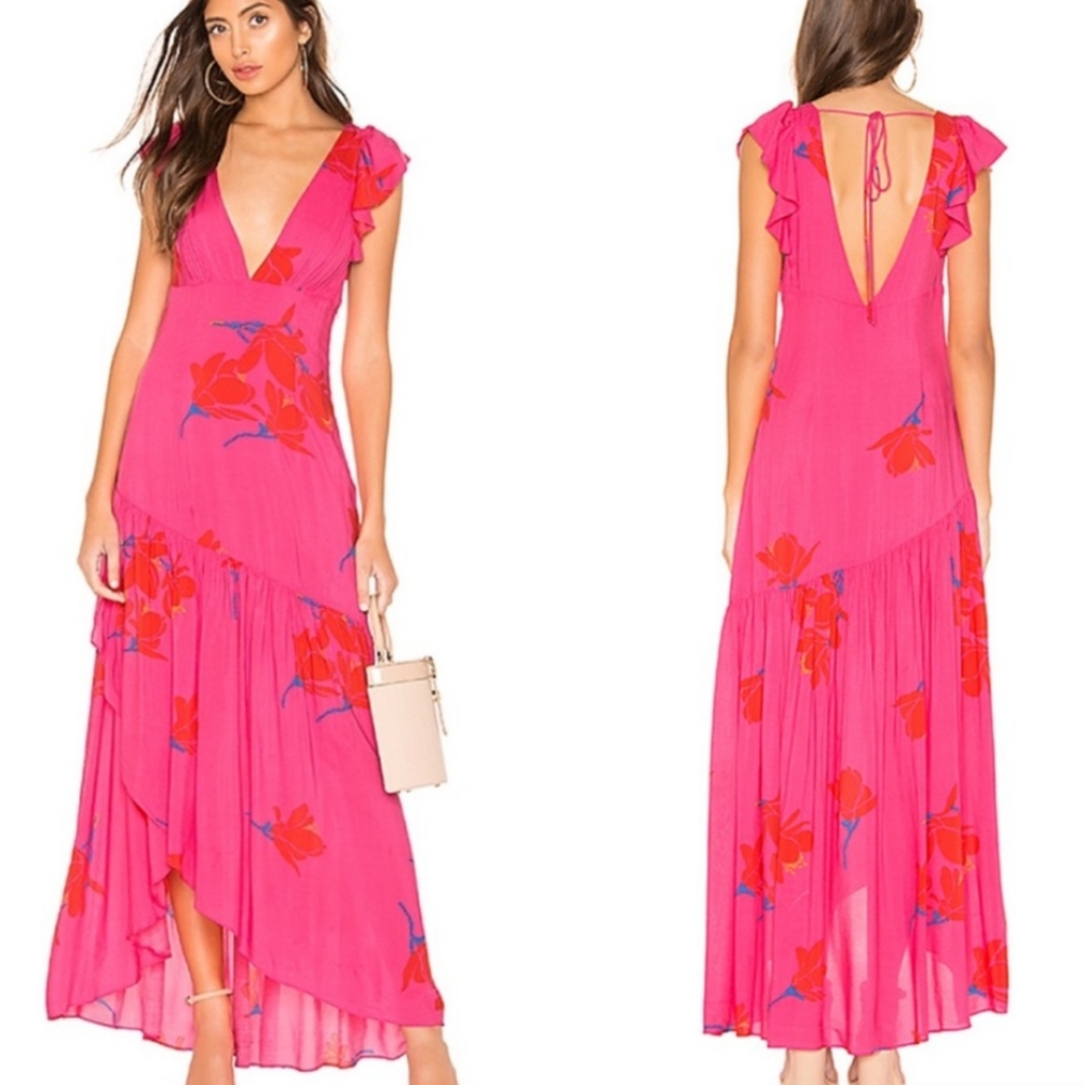 Free People She's A Waterfall Dress high low